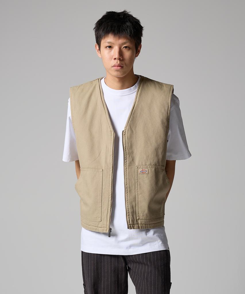 Dickies Duck Canvas Vest Desert Sand