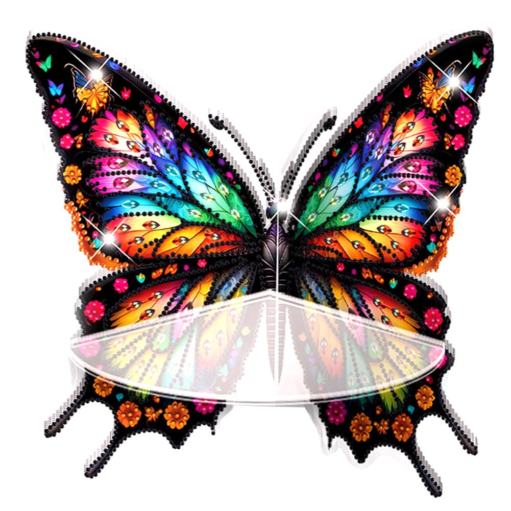 Butterfly Diamond Painting Corner Shelf Storage Rack Diamond Art Corner Display Rack for Wall Decor Storage