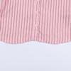 TAOP&ZA Women's Ruffle Stripe Layered Shirt - Spring 2026 Arrival