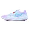 Nike Precision 6 Cloudy Snow Cushioning Coverage Low top Basketball Shoes Men's Purple Pink DD9535-100(Team620-)