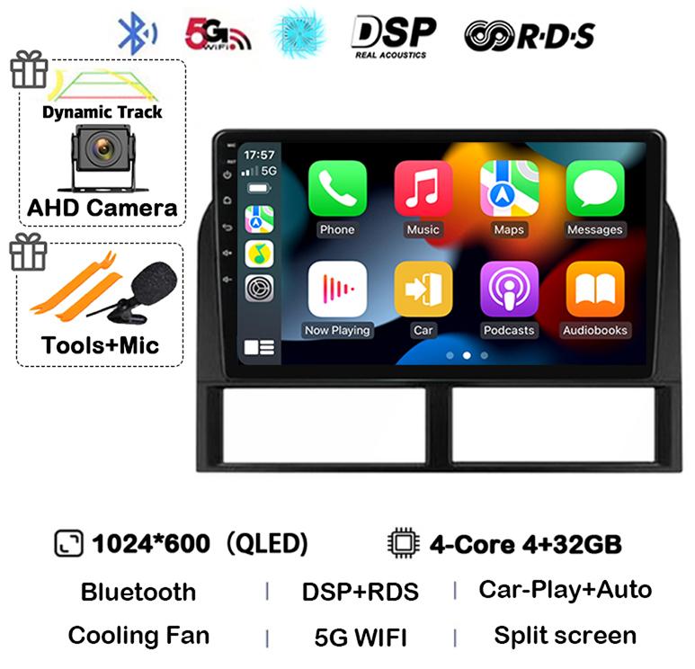 

Android 14 Carplay Wifi+4G автомобильное радио для Jeep Grand Cherokee II WJ 1998-2001 2002 2003 2004 мультимедийный видеоплеер GPS стерео