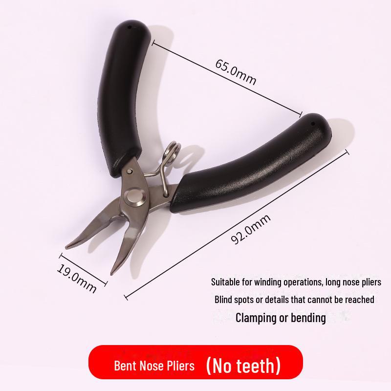 Handmade Mini Needle-Nosed Jewelry Pliers - DIY Craft Tool