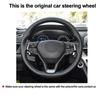 DIY Suede Car Steering Wheel Cover For Honda Accord 10 2018- Ight -20