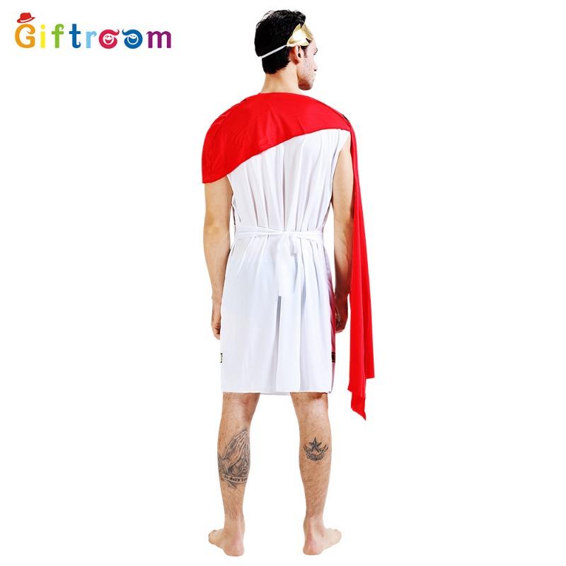 Halloween Masquerade Ancient Couple Red Shawl Stage Characters, Adult Ancient Costumes