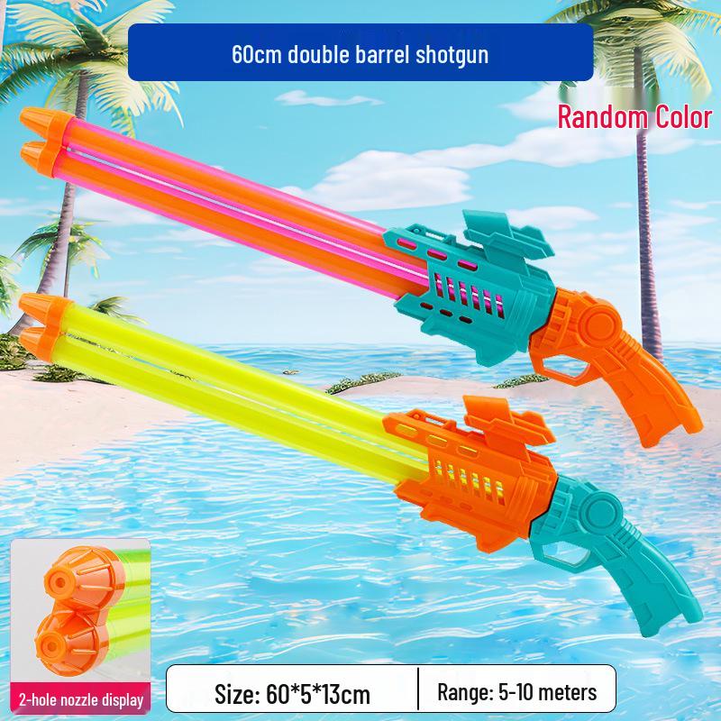 Dinosaur Backpack Water Gun Toy - Small Pull-Out Spray Gun with Gatling Large Capacity