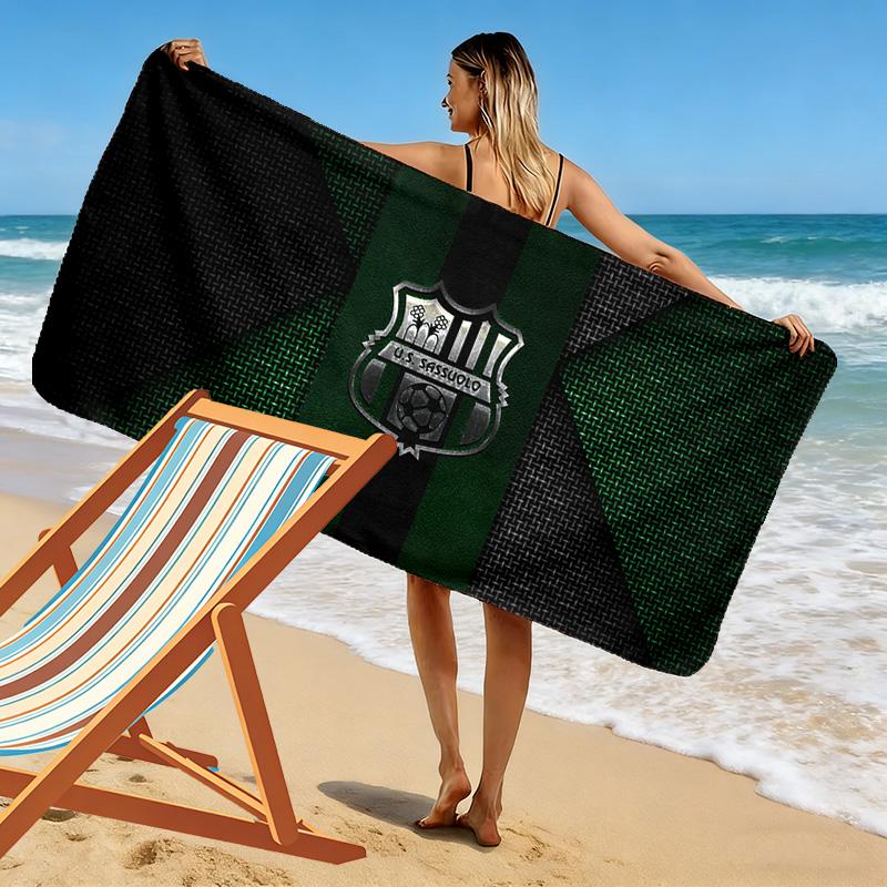 Sassuolo Print Beach Towel, Large Soft Quick Dry Towel for Beach Camping Swimming