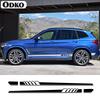 For BMW X5 E70 E53 F15 X3 F25 E83 X6 F16 E71 X1 F48 E84 X2 X4 F26 X7 M2 M3 M4 M5 M6 2Pcs Car Side Sticker Car Tuning Accessories
