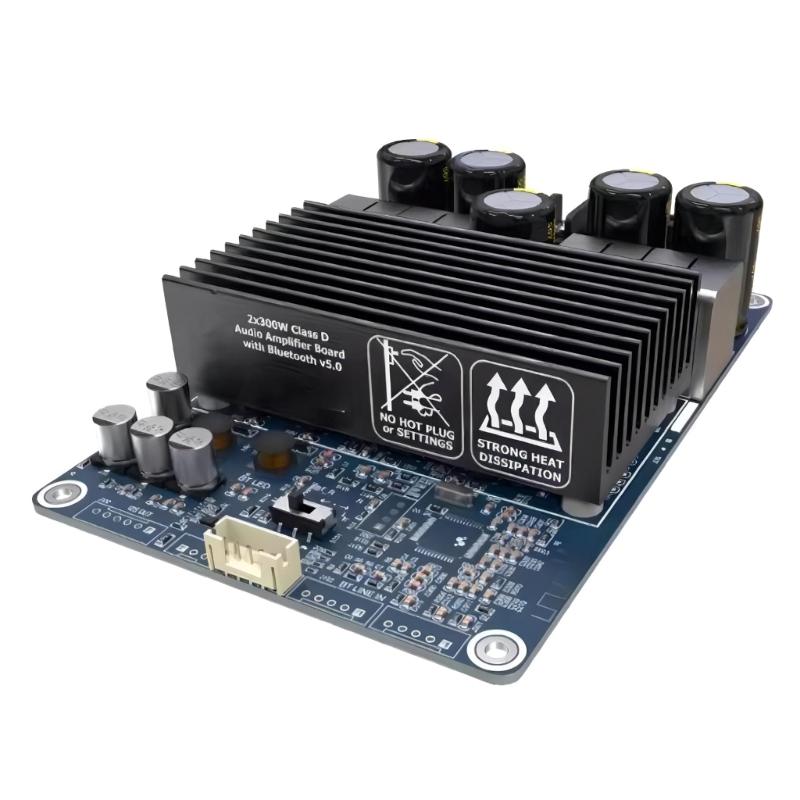 

BDM8-A TPA3255 Fever HiFi Digital Amplifier Board 2x300W High-Powered Double Channel Stereo Audioed Amplifier Board