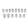 14PCS RC Shock Absorber Ball Head Iron RC Car Shock Damper Ball Head Spare Parts for ZD Racing 1 8 RC Cars