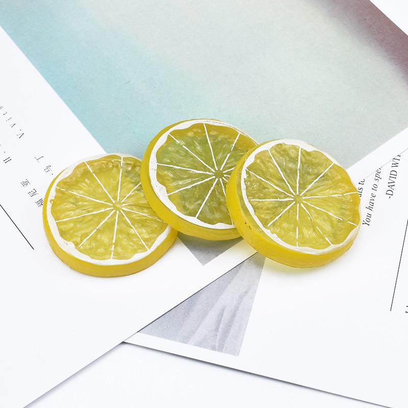 

5/10 штук Пластиковые ломтики лимона Рождественские украшения для дома Искусственные фрукты Скрапбукинг Детские игрушки Свадебный скрапбукинг 5 Pieces жёлтый