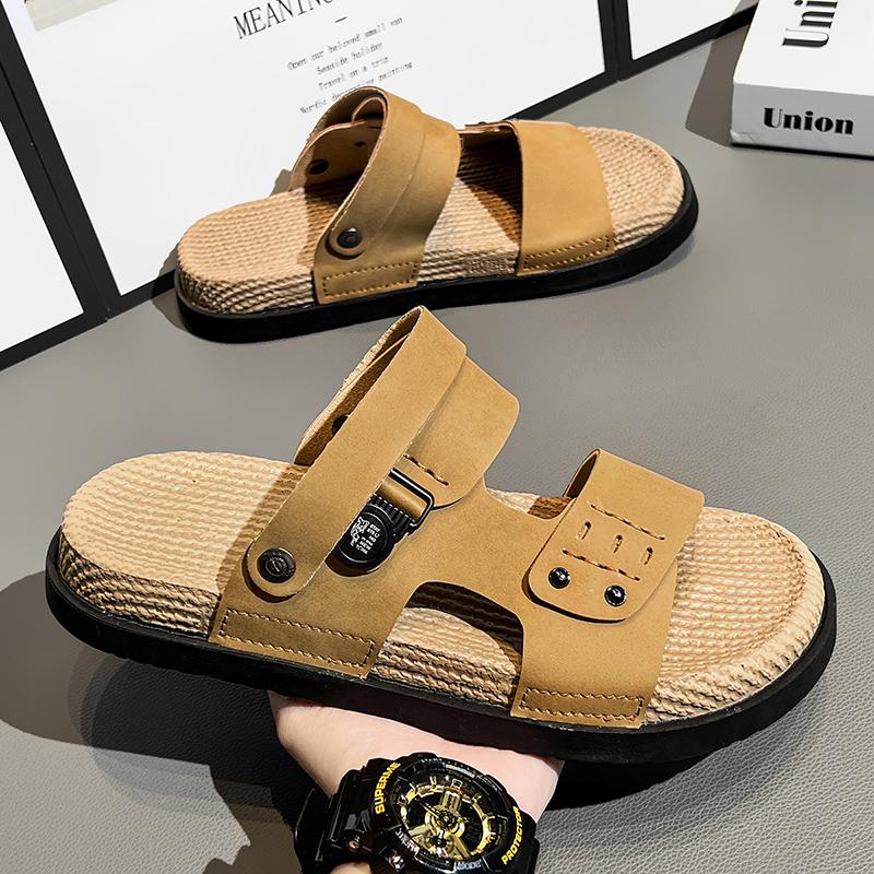 Sandals Men Summer Slip On Casual Slippers Outdoor Beach Shoes Male Classic Men's Sandals Slippers
