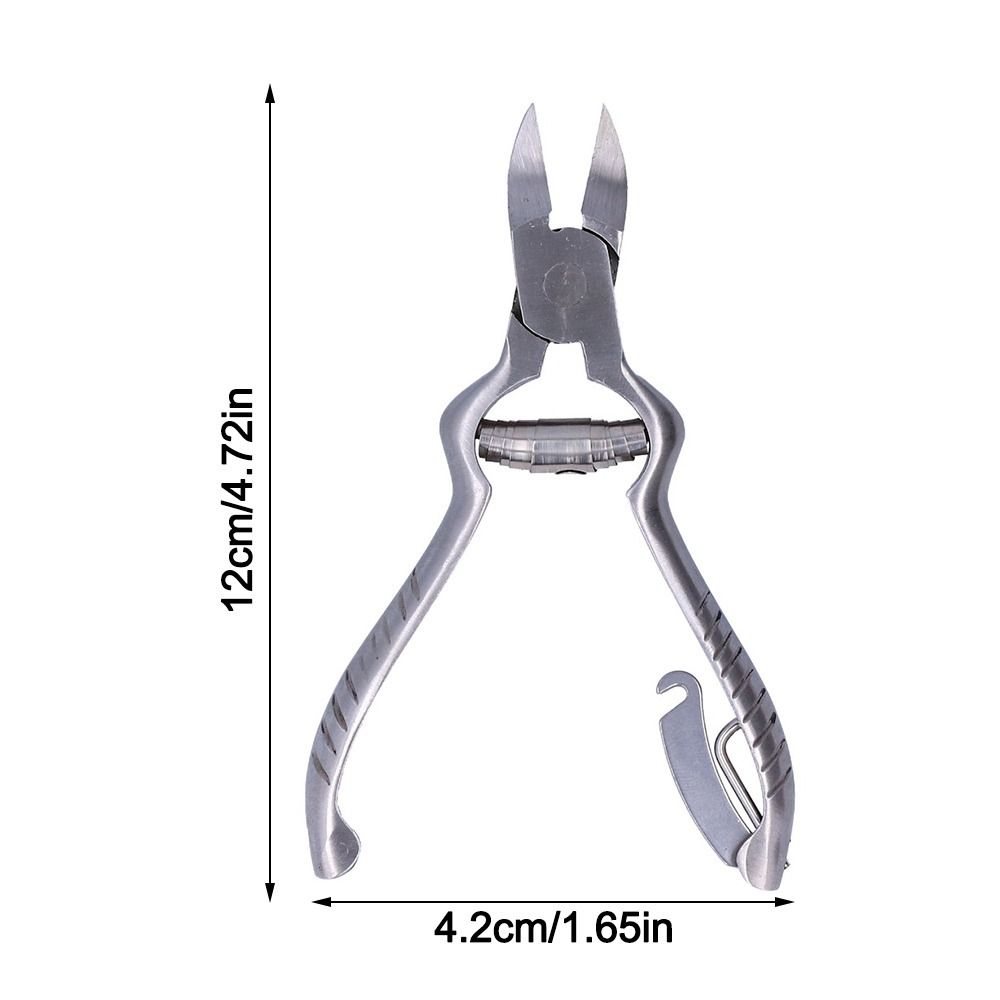 Stainless Steel Dead Skin Scissor Gourd Ingrown Toenail Clipper Toenail Trimmer  For Thick Nails