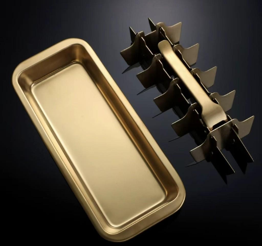 304 Stainless Steel Ice Cube Tray With Fast Freezing For Home Bar Use