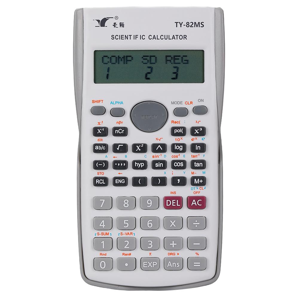 Scientific Calculators Math Calculator with 240 MultiFunctional Calculator 2 Lines LCD Display
