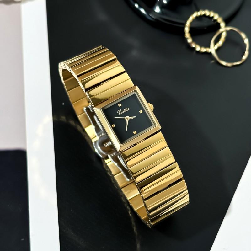 Minimalist Square Dial Womens Quartz Watch Stainless Steel Band Fashion Wristwatch 2026 New Arrival