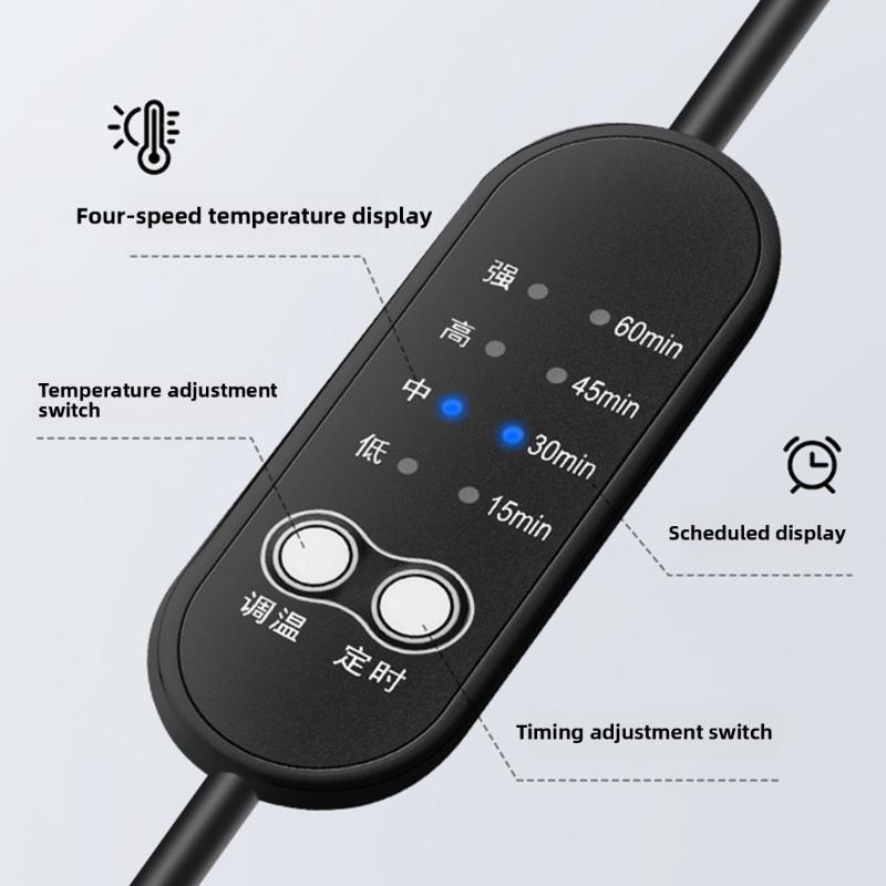 Flexible USB To DC35135 Charging Cable With Timer And Temperature Adjustment