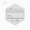 Mooas Multi Hexagonal Clock Timer Ver2, Study Timer, 12/24 Hour Mode, Count Up/Down Timer, 6 Time Settings, Backlit Display, Pomodoro Timer, Rotating