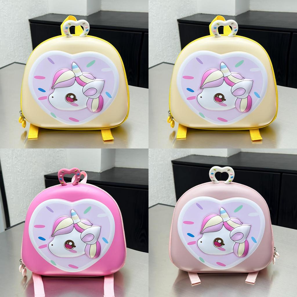 Cute Childrens Backpack With Unicorn Design And Polyester Lining For Kindergarten Students