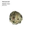 Natural Handmade Woven Rattan Teething and Chew Toy for Rabbits, Hamsters, and Chinchillas - Boredom Relief Ball