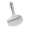 Stainless Steel Bucket Scoop Arc-shape Shovel Putty  Scraper Bucket Scoop for Clean Paint Mortar Putty Etc