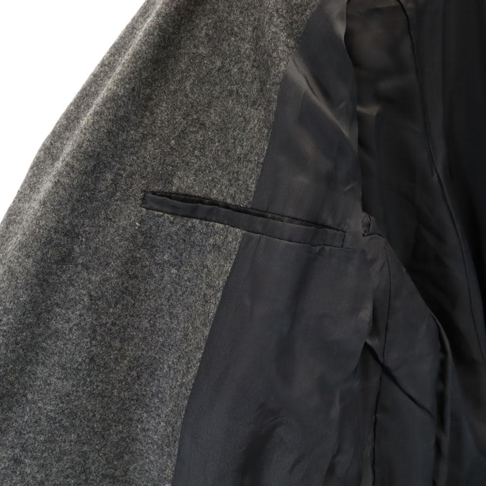 Tricot COMME des GARCONS Años 90 Hecho en Japón Abrigo de lana de manga larga gris para hombre Usado