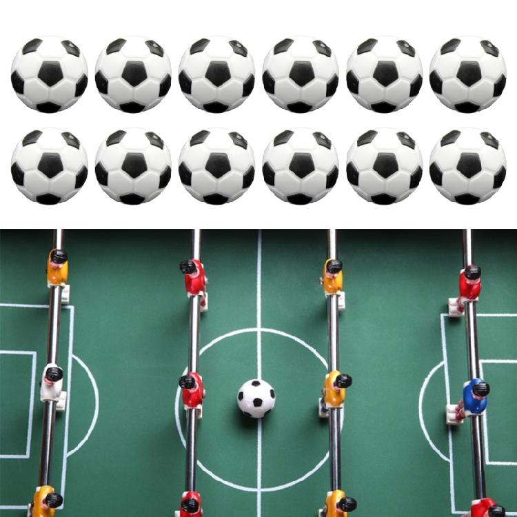 12 Stück Tischfußballkugeln Offizielles Tischspiel Ballspiel Zubehör