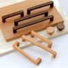 Minimalist Solid Wood Cabinet and Wardrobe Door Handle