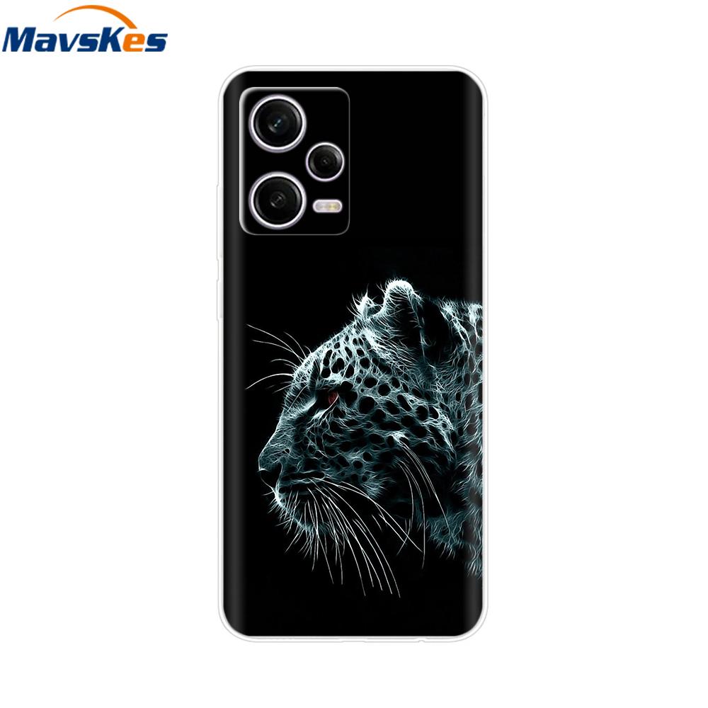 For Xiaomi Redmi Note 12 Pro 5G Case Transparent Soft TPU Back Cover For Redmi Note 12 Pro Plus Note12 5G 4G Cases Cover Fundas