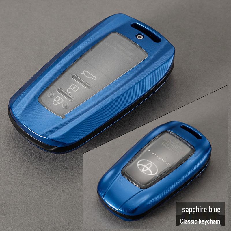 Toyota Key Case for Corolla, Camry, Avalon - Protective Metal Buckle Cover