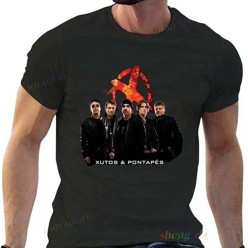 

Unisexs Rock Band Xutos Pontapes Camisetas Vintage Short Sleeve Cheap Polyester Unisex Clothing Unisex Women Gothic Printed Tees 4XL