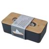 Tissue box, tissue box, napkin dispenser, bamboo/plastic