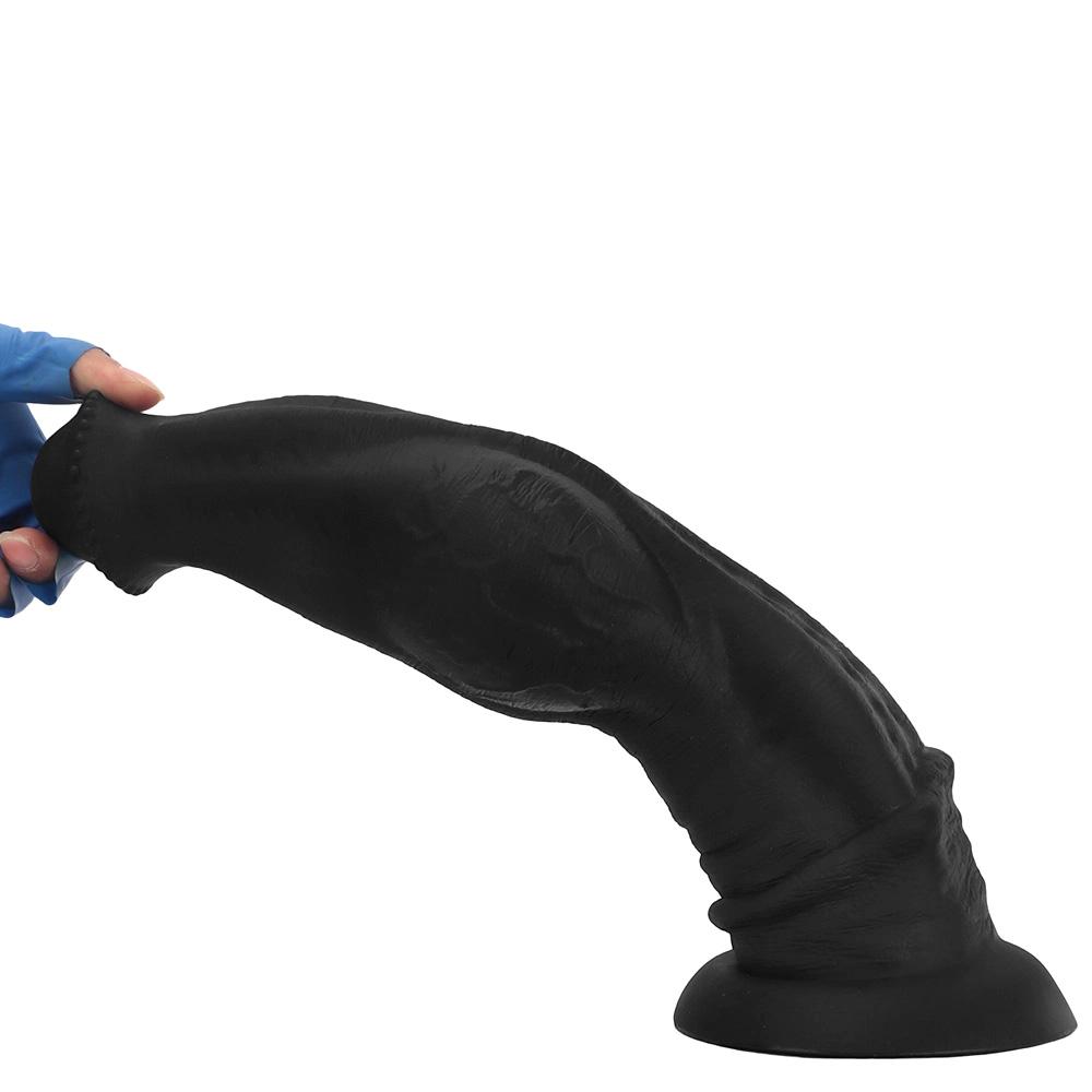 Extra Large Silicone Horse Penis Dildo Masturbator  Anal Plug BDSM Sex Toy Big Dick Fisting