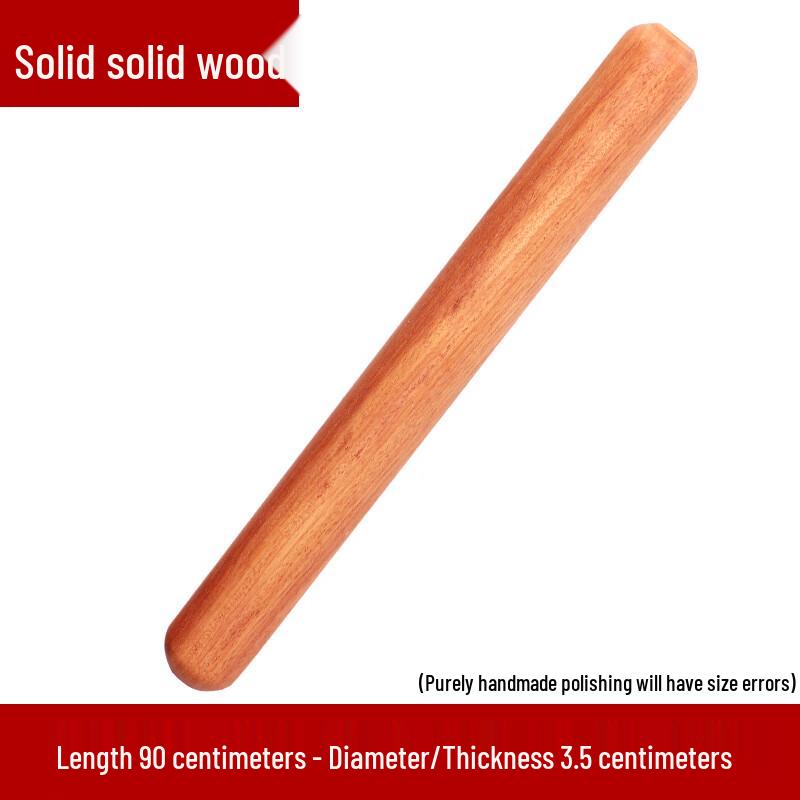 Solid Rosewood Rolling Pin & Glass Dough Mat Set