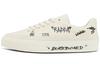 Men's Sneakers Kappa Comfortable Abrasion Resistant Abrasion Resistant Low top Skateboard Shoes Unisex White