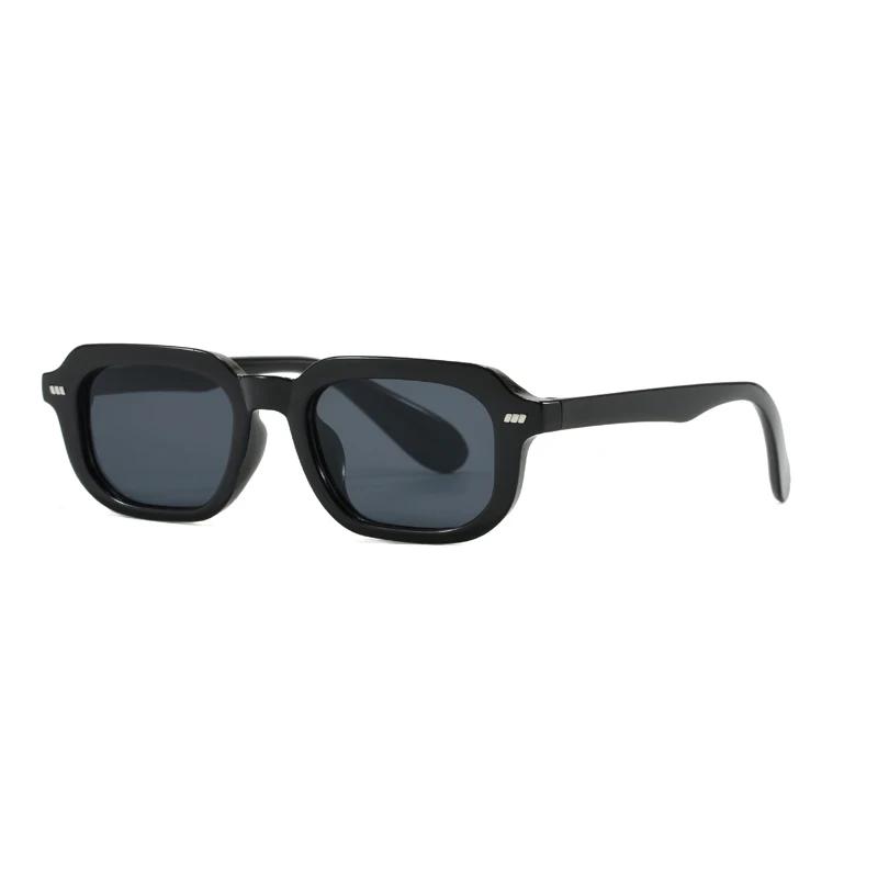 Men Women Fashion Classic Square Rim Sunglasses Neutral Fashion Commuter Full Rim Glasses Outdoor Driving Travel Sunglasses