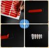 30Pcs/Sheet Transparent Double Adhesive Tape Nail Tip Adhesive Tape Acrylic Display Bar Nail Art Swatch Display Tool