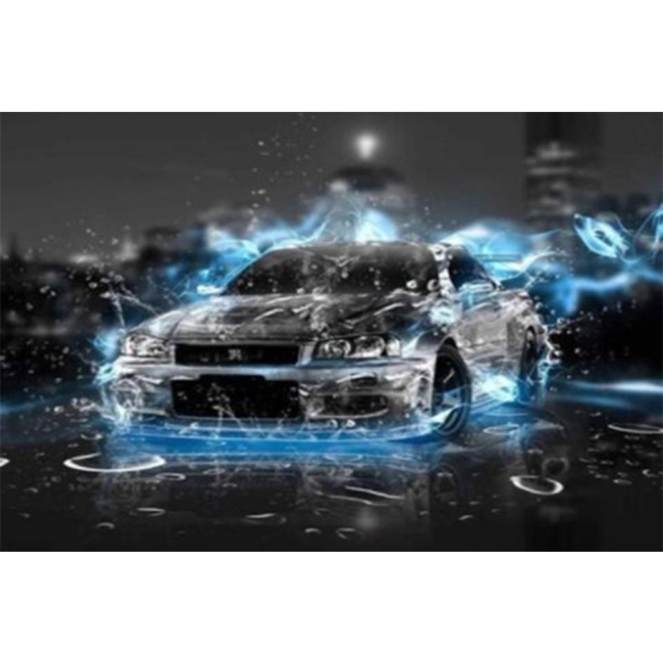 5D DIY Diamond Painting Car Rhinestone Art Painting Full Round Diamond Embroidery Mosaic Pictures Home Decoration Gifts