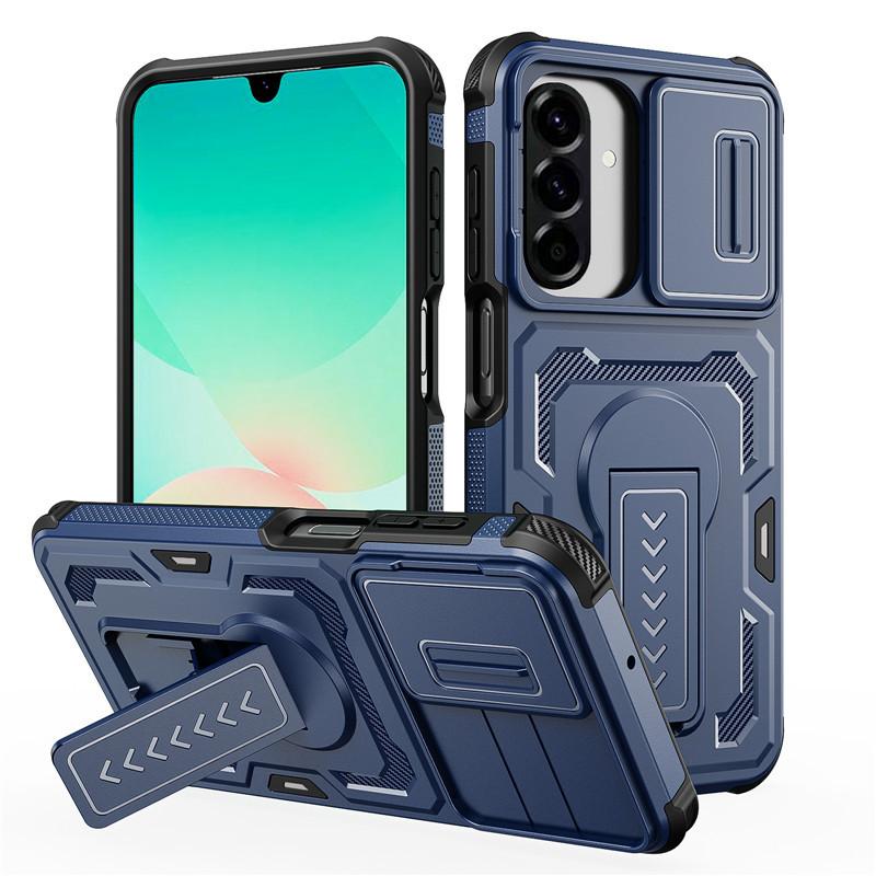 Samsung S26 Ultra Bracket Anti-drop Phone Case Galaxy A26 Push Window Case A36 Shield Protective Case