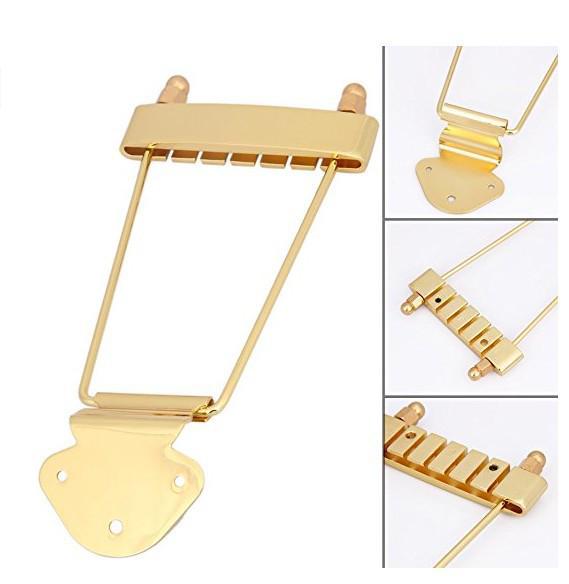 LP Semi-Hollow Jazz Electric Guitar Bridge and Tailpiece No Pattern