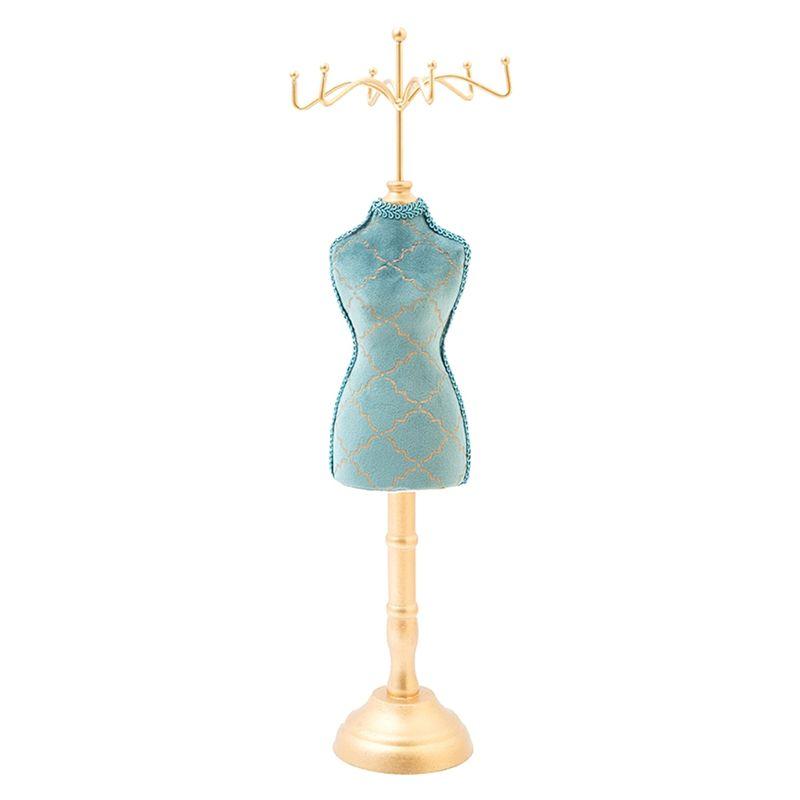 A20F-Jewelry Display Stand Necklace Jewelry Stand Holder Display Earring Necklace Bracelet Rings Organizer Display Stand