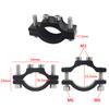 Handlebar Cycling Clip Clamp Bike Flashlight Torch Mount Dual M5 M6 Mounting Screw LED Head Front Light Holder Clip CNC Optional