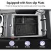 Center Console Organizer for   2024 Hyundai Tucson Limited and Tucson Hybrid Accessories, Push Button Transmission Only