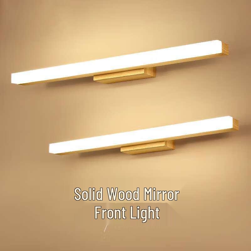 UOSU Nordic Solid Wood LED Mirror Light