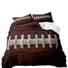 Rugby American Football Sports Quilt Cover Bedding 3D Printing Three-Piece Home Textile