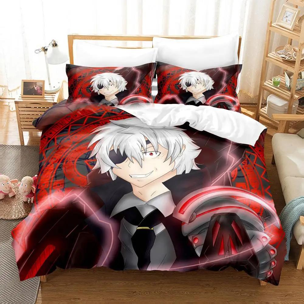 3D Anime Arifureta From Commonplace To World's Strongest Bedding Set Duvetcover Quilt Cover Pillowcase Comforter King Queen Size