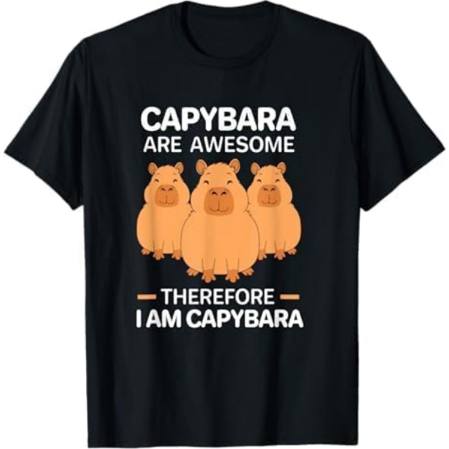 Capybara are Awesome Funny Halloween Capybara T-Shirt BAOANH Mens Womens Tank Top Sweatshirt Hoodie Longsleeve Black XXXXXL разноцветный