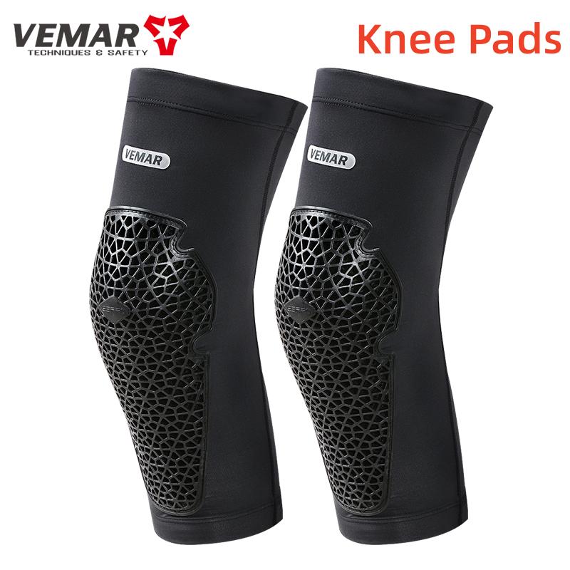 VEMAR Updated Version Ice Sleeve New Knee and Elbow Pads Motorcycle Knee Brace Cycling Bike Motocross Elbow Riding Protector
