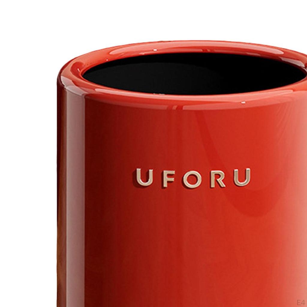 Garbage Can Waste, Paper Bucket, 12L with Wheels Creative Trash Recycling Bin for Bathroom