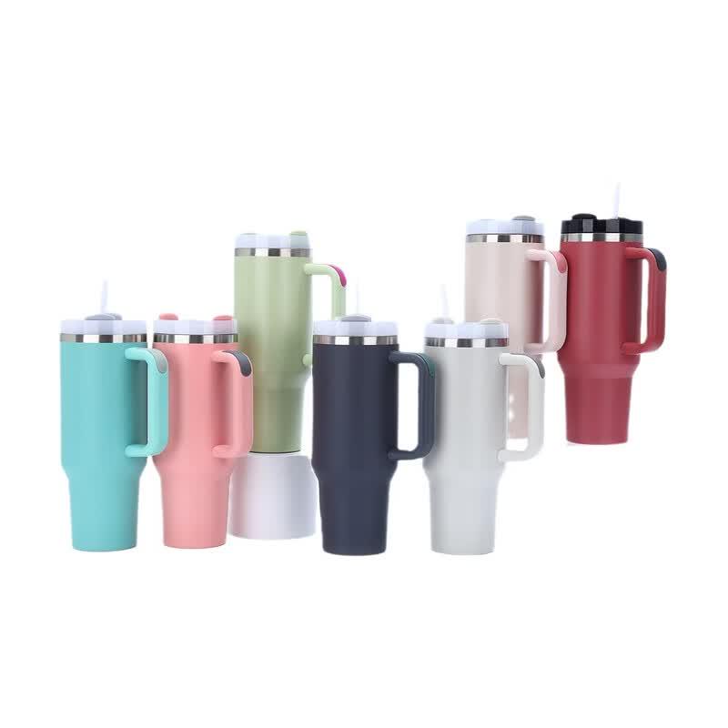 Shangqi 40oz Insulated Travel Tumbler with Handle