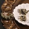 Metal Foxes Sculpture Antique Animal Miniature Statue Desk Ornament for Study Office Home Decoration Cultural Gift